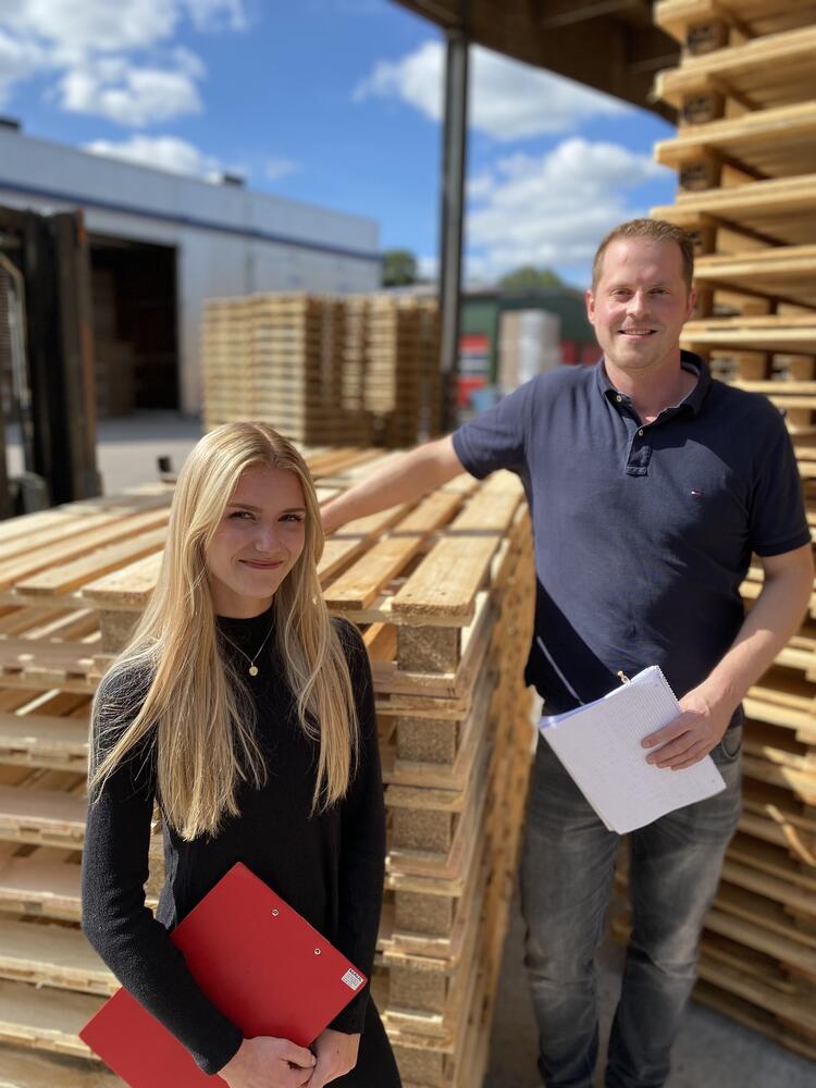 Auszubildende Lena Sasse